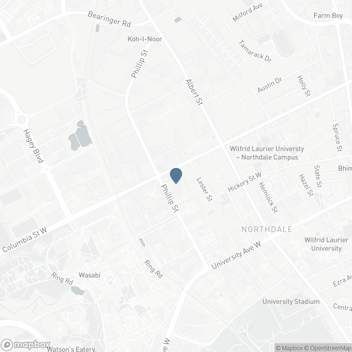 145 COLUMBIA Street W Unit# 1210, Waterloo, Ontario N2L 0K7